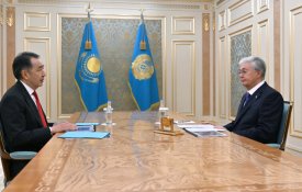 Президент Касым-Жомарт Токаев принял председателя Коллегии Евразийской экономической комиссии Бакытжана Сагинтаева