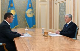 Глава государства принял первого заместителя Премьер-министра Нурлыбека Налибаева