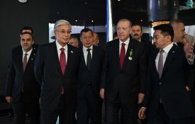 Президенты Казахстана и Турции посетили Международный центр искусственного интеллекта Alem.ai