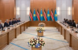 Президенты Казахстана и Кении провели переговоры в расширенном составе