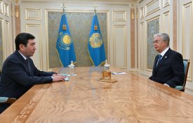 Мемлекет басшысы Мәжіліс Төрағасы Ерлан Қошановты қабылдады
