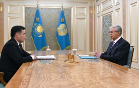Президент принял министра труда и социальной защиты населения Аскарбека Ертаева