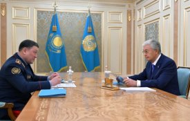 Мемлекет басшысы Ішкі істер министрі Ержан Сәденовті қабылдады