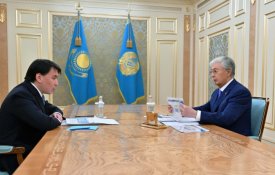 Глава государства принял председателя Агентства по защите и развитию конкуренции Марата Омарова