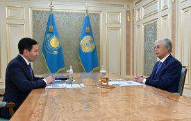 Президент Касым-Жомарт Токаев принял председателя правления АО «Самрук-Қазына» Нурлана Жакупова