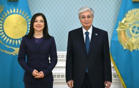 Глава государства принял Федерального министра экономики и энергетики Германии Катерину Райхе