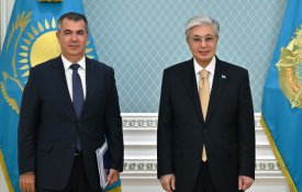 Президент Air Astana компаниясының бас атқарушы директоры Ибрагим Жанлыелді қабылдады