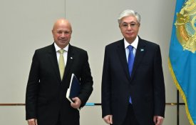 Президент принял главного исполнительного директора группы компаний VEON Мухтерема Каана Терзиоглу
