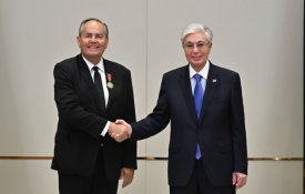 Глава государства принял исполнительного директора Cameco Corporation Тима Гитцеля