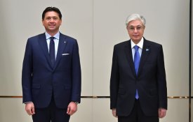 Глава государства принял председателя холдинга Anadolu Group Камиля Сулеймана Языджи