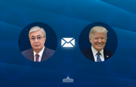 Мемлекет басшысы АҚШ Президентіне құттықтау хатын жолдады