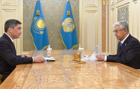 Глава государства принял Премьер-министра Олжаса Бектенова