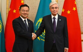 Қасым-Жомарт Тоқаев China Communications Construction Company президенті Чжан Биньнаньді қабылдады