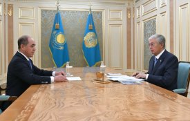 Мемлекет басшысы Батыс Қазақстан облысының әкімі Нариман Төреғалиевті қабылдады