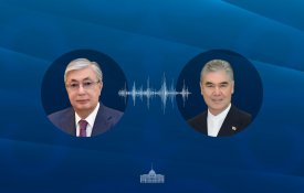 Мемлекет басшысы Түрікменстан Халк Маслахатының Төрағасы Гурбангулы Бердімұхамедовпен телефон арқылы сөйлесті