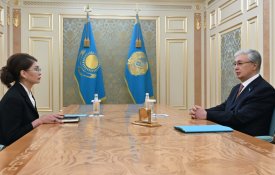 Мемлекет басшысы Қазақстан Республикасы Қауіпсіздік Кеңесі Төрағасының орынбасары Аида Балаеваны қабылдады
