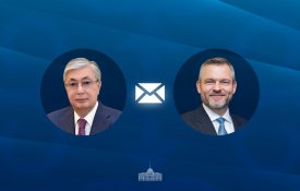 Глава государства направил поздравительную телеграмму Президенту Словацкой Республики