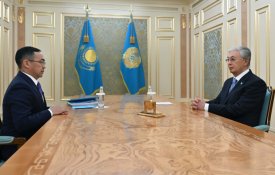 Мемлекет басшысы Мәдениет және ақпарат министрі Арман Қырықбаевты қабылдады