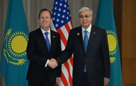 Глава государства принял Специального посланника Президента США по Южной и Центральной Азии Серджио Гора