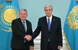 Мемлекет басшысы Данияның Сыртқы істер министрі Ларс Лёкке Расмуссенді қабылдады