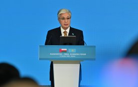 Президент выступил на казахско-оманском бизнес-форуме