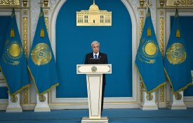 Глава государства в режиме телемоста дал старт строительству Актогайского медеплавильного завода