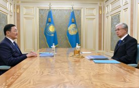 Глава государства принял Генерального прокурора Берика Асылова