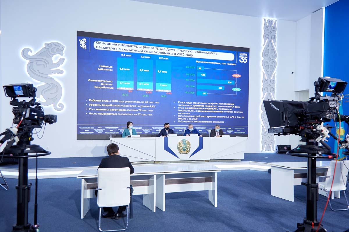 В прошлом году основные индикаторы рынка труда были стабильны  - МТСЗН РК