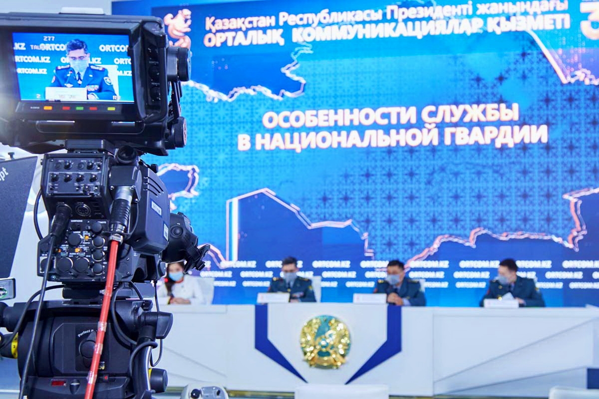 Ежедневно на боевую службу выходят более 6 тысяч военнослужащих Нацгвардии РК