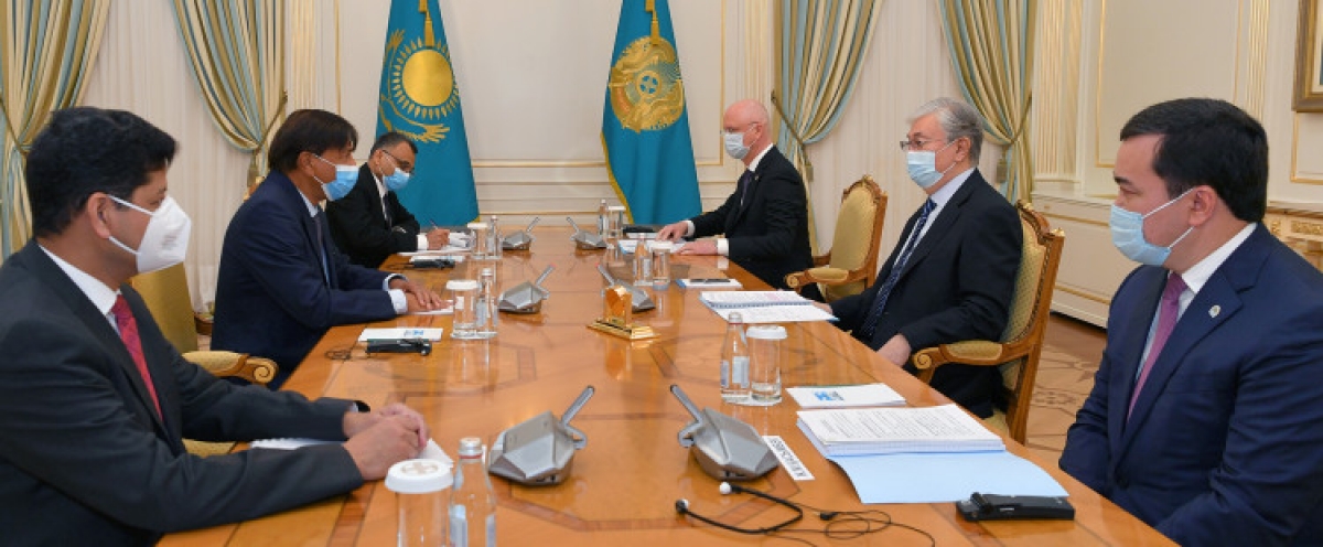 Глава государства принял исполнительного председателя ArcelorMittal Лакшми Миттала