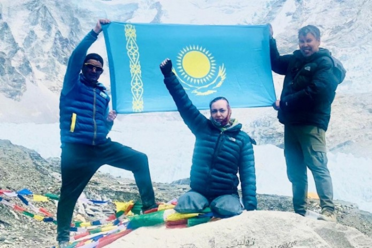 Покорительница Эвереста Мария Ауезова станет бренд-амбассадором проекта «Поколение независимости»