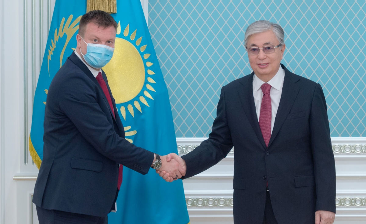 Глава государства принял министра внешней торговли и содействия международному развитию Финляндии Вилле Скиннари