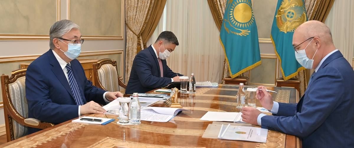 Глава государства принял председателя Агентства по стратегическому планированию и реформам Кайрата Келимбетова