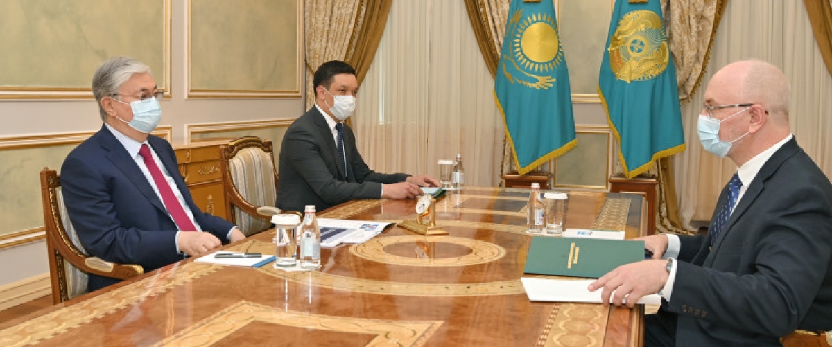 Глава государства принял председателя Высшего Судебного Совета Дениса Шиппа