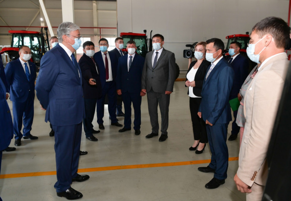 Касым-Жомарт Токаев побеседовал с вновь избранными акимами сел Акмолинской области