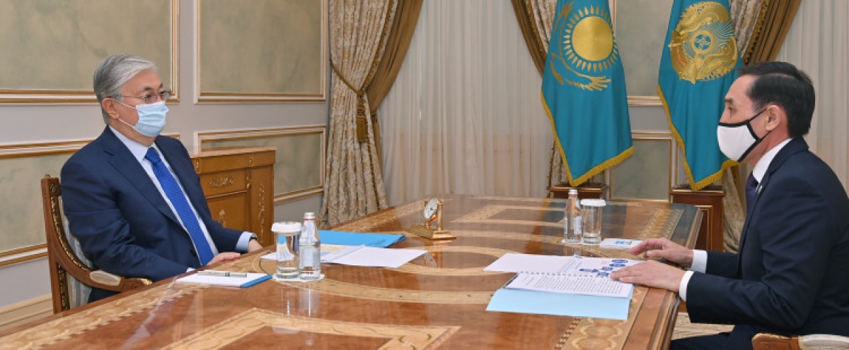 Глава государства принял заместителя председателя Ассамблеи народа Казахстана Марата Азильханова