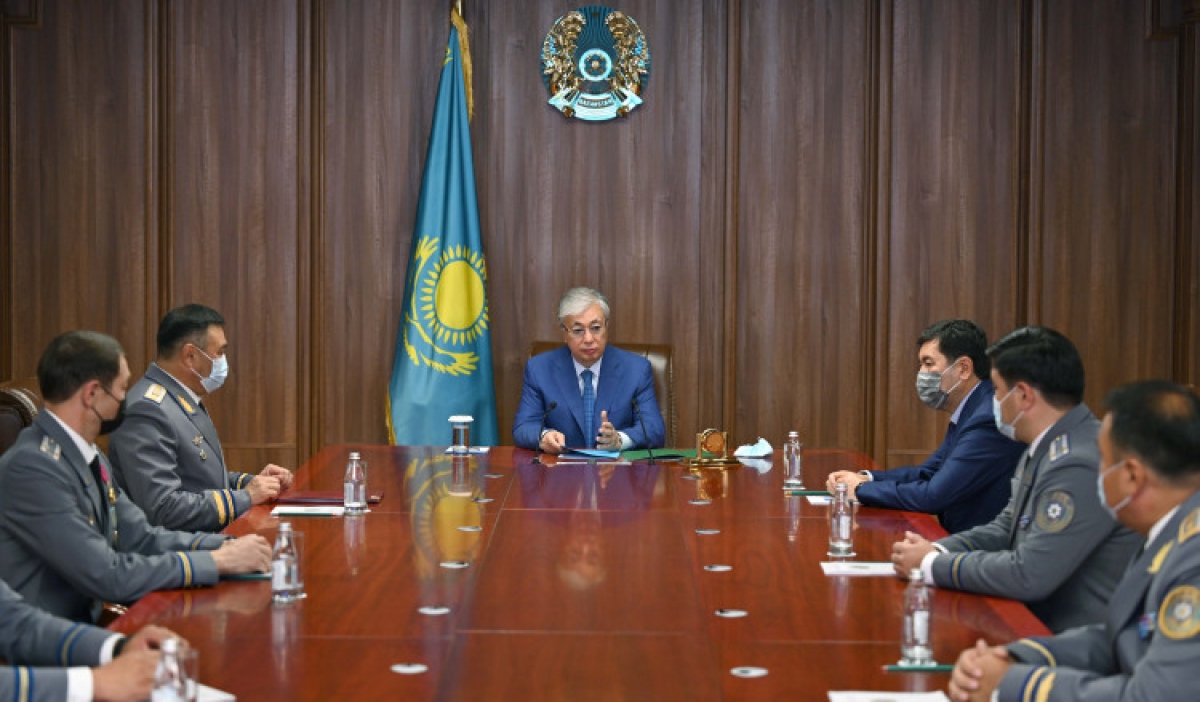 Представление нового начальника Службы государственной охраны