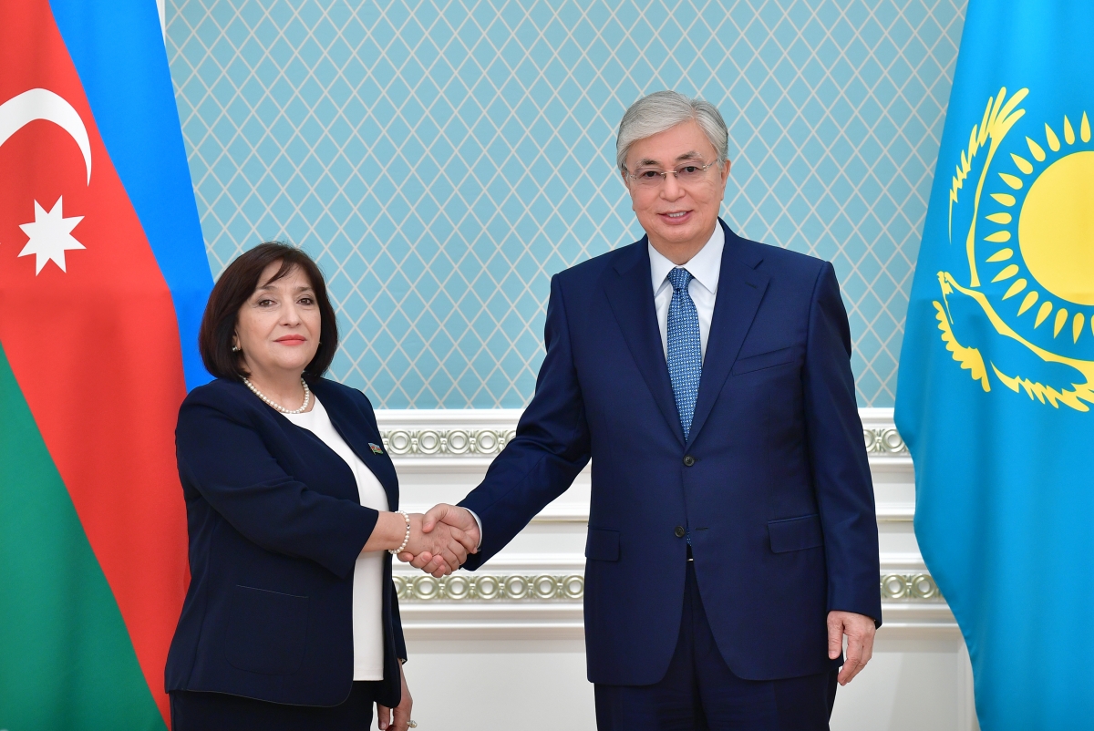 Глава государства принял Председателя Милли Меджлиса Азербайджана Сагибу Гафарову