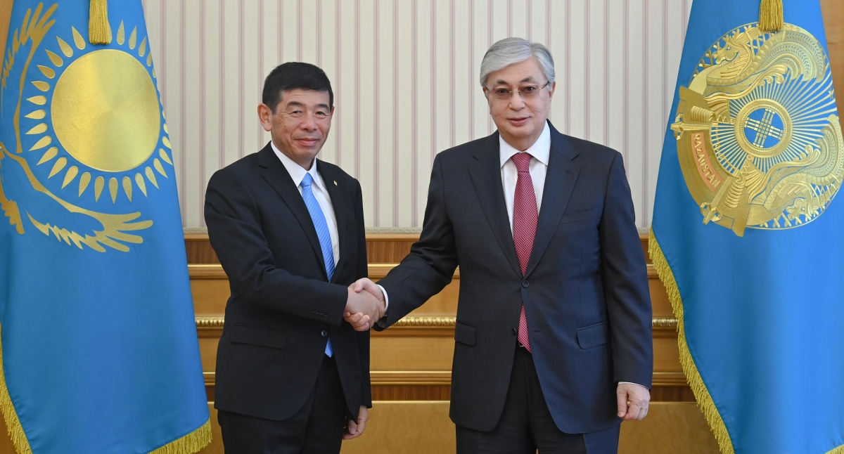 Глава государства принял Генерального секретаря Всемирной таможенной организации Кунио Микурию