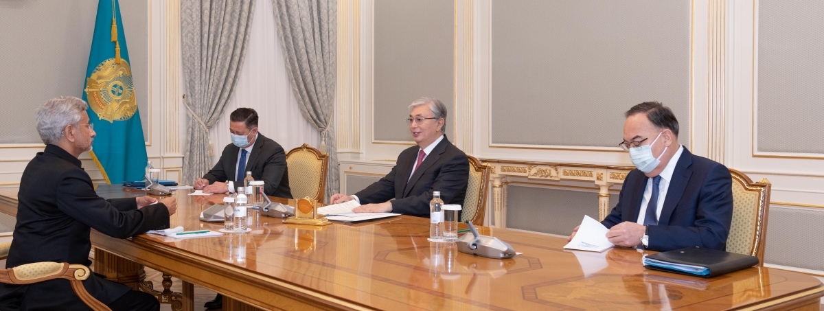 Президент принял министра иностранных дел Индии Субраманияма Джайшанкара