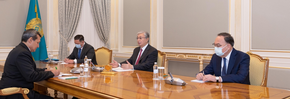 Касым-Жомарт Токаев принял заместителя Председателя Кабинета министров – министра иностранных дел Туркменистана Рашида Мередова