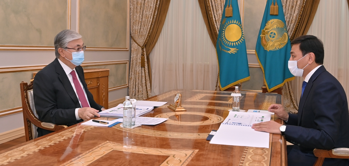 Глава государства принял акима Нур-Султана Алтая Кульгинова