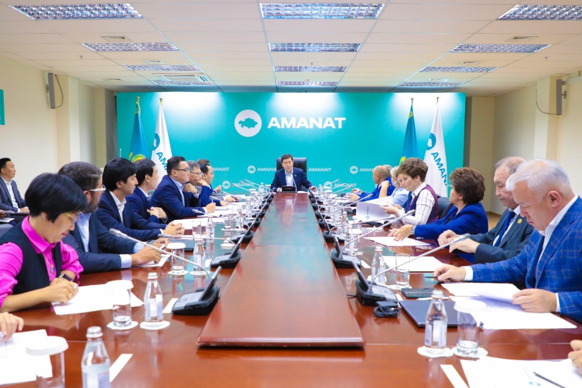 Поддержка реформ Президента – основа новой Платформы «AMANAT»
