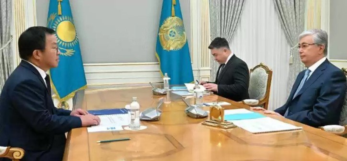 Глава государства принял председателя правления корпоративного фонда University Medical Center Юрия Пя