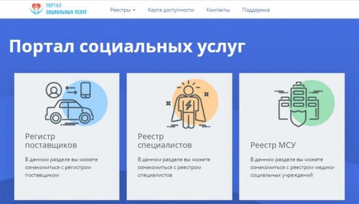 Минтруда: более 270 тыс. услуг получили лица с инвалидностью через Портал соцуслуг