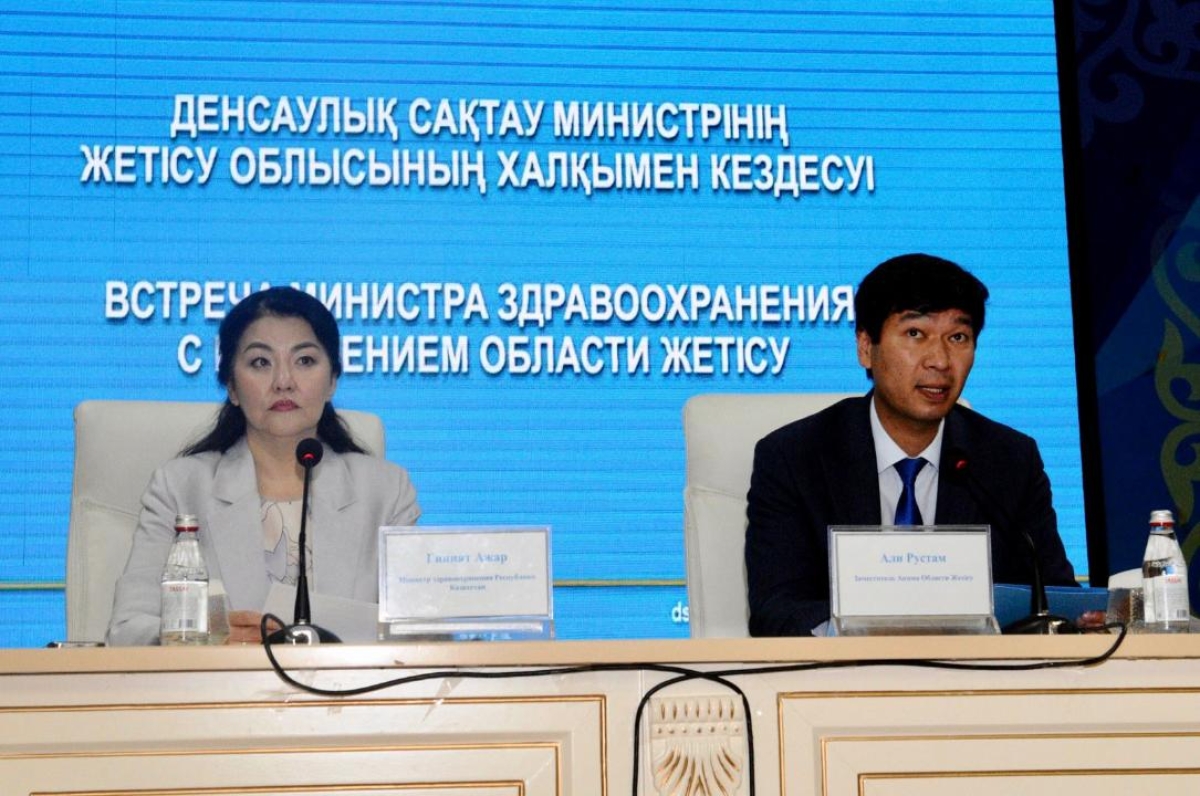 В рамках национального проекта «Модернизация сельского здравоохранения» будет построено 59 объектов в Жетысуской области - А. Гиният