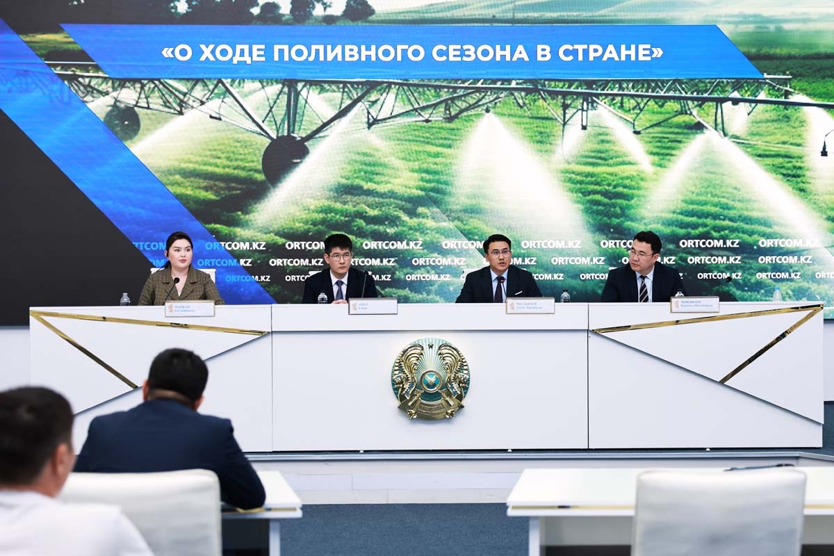 В 5 южных регионах страны аграриям подали свыше 2,5 млрд кубометров воды