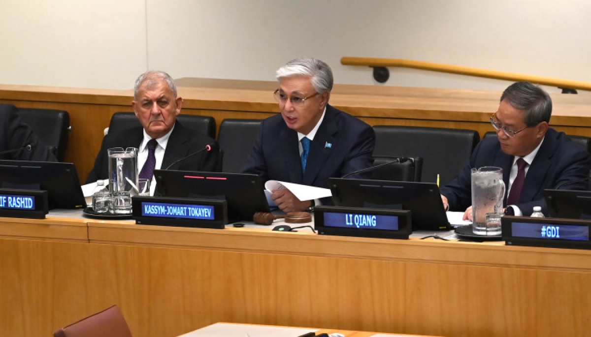 Глава государства принял участие в Совещании высокого уровня по глобальным инициативам Китая