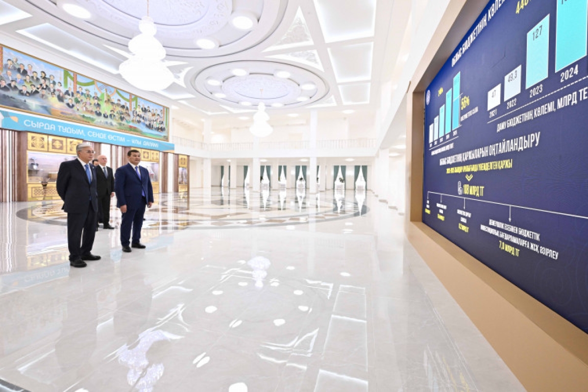 Президенту доложили о социально-экономическом развитии Кызылординской области
