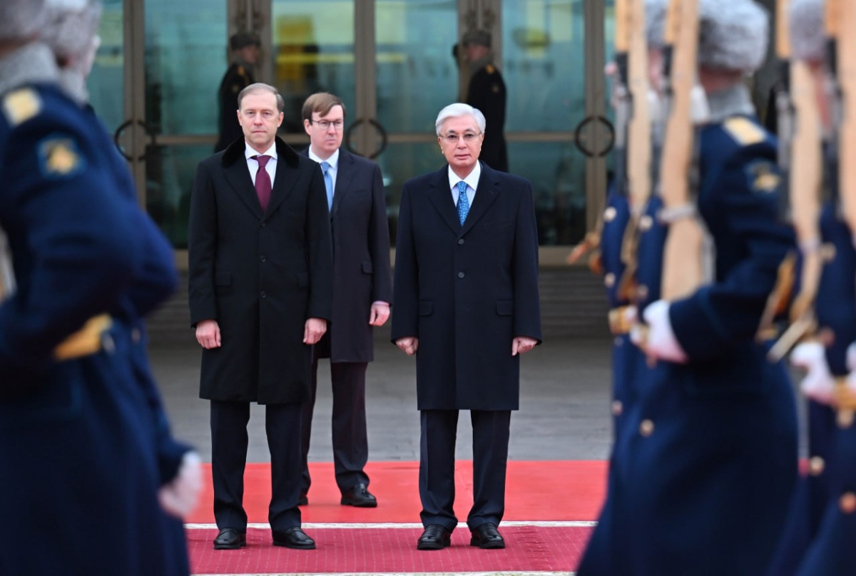 Президент Касым-Жомарт Токаев по приглашению Президента России Владимира Путина прибыл с государственным визитом в Москву